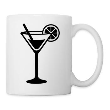 Cocktail - Mug blanc - blanc - Droite