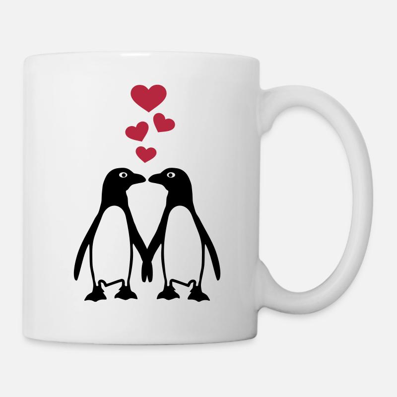 Pinguin - Tasse - Weiß