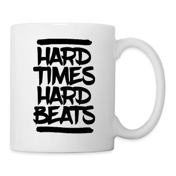 Techno Rave Hardstyle - Mug blanc - blanc - Droite