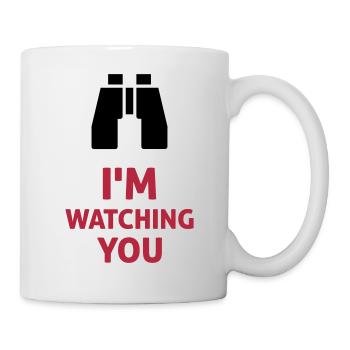 I'm Watching You - Mug blanc - blanc - Droite