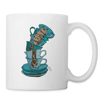 tassesgirafe - Mug blanc - blanc - Droite
