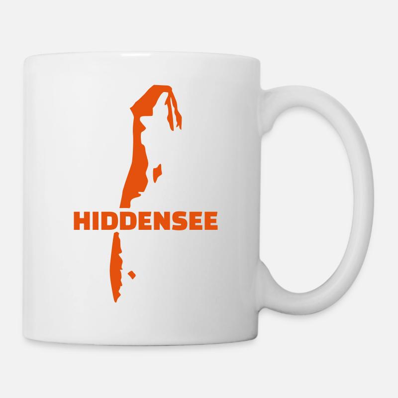 Hiddensee - Tasse - Weiß