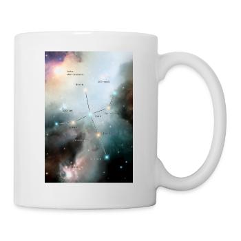 cygne - Mug blanc - blanc - Droite