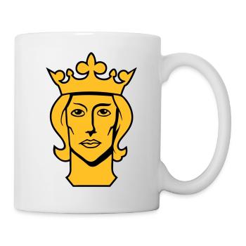 stockholm kopf des schwedischen königs erik 9 schw - Tasse - Weiß - Rechts