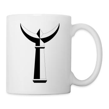 Trident Camarguais - Mug blanc - blanc - Droite