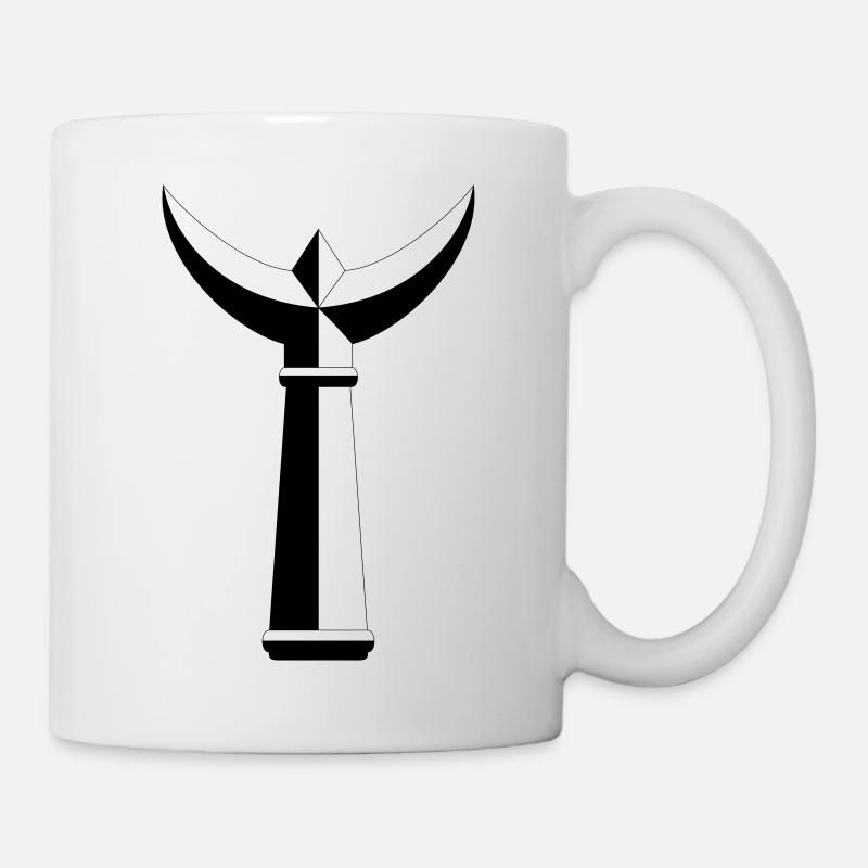 Trident Camarguais - Mug blanc - blanc