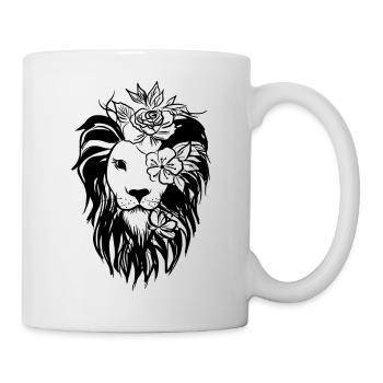 Lion is King Lion Zodiac Gift Idea - Mug - white - Right
