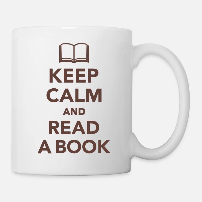 Lesen - Tasse - Weiß