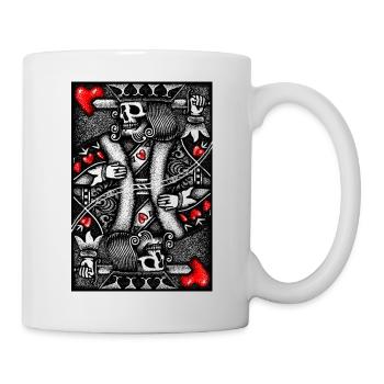Dead King of Hearts Poker - Mug - white - Right
