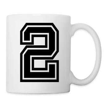 2 - Tasse - Weiß - Rechts