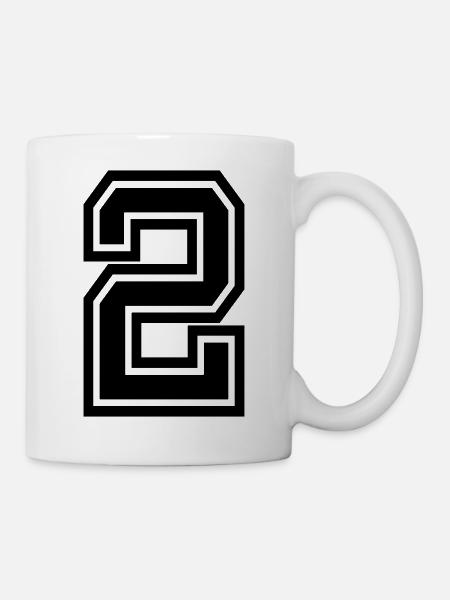 2 - Tasse - Weiß