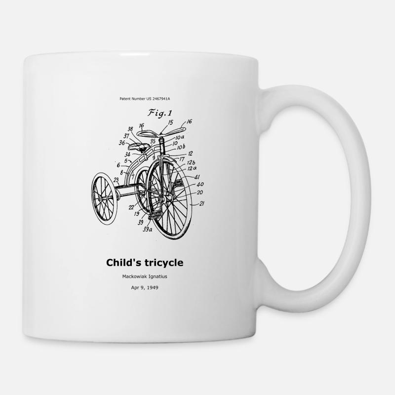 Tricycle - Mug - white
