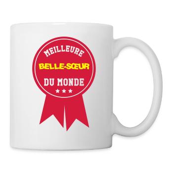 Soeur / Sœur / Sœurette / belle soeur / Frère - Mug blanc - blanc - Droite