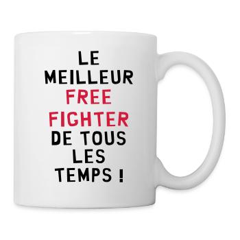 Free Fight / MMA / Free-Fight / UFC / Fighter - Mug blanc - blanc - Droite