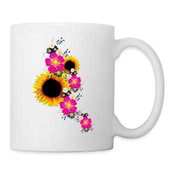 Sunflowers - Mug - white - Right