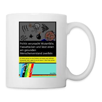 Politik - Tasse - Weiß - Rechts
