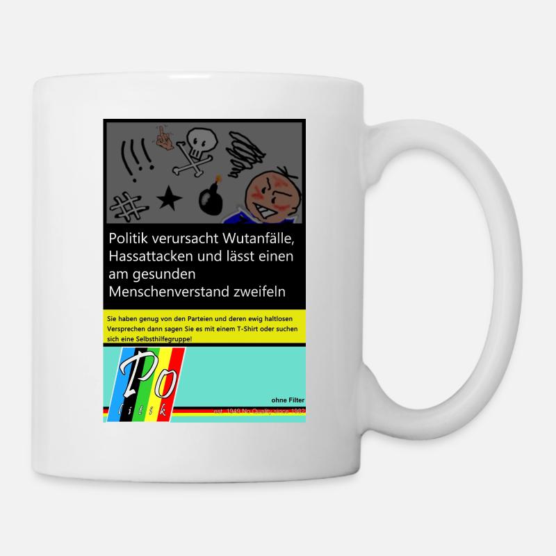Politik - Tasse - Weiß