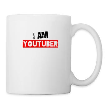 Je suis Youtuber - Mug blanc - blanc - Droite