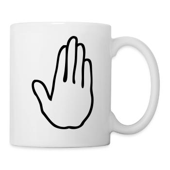 main stop - Mug - white - Right