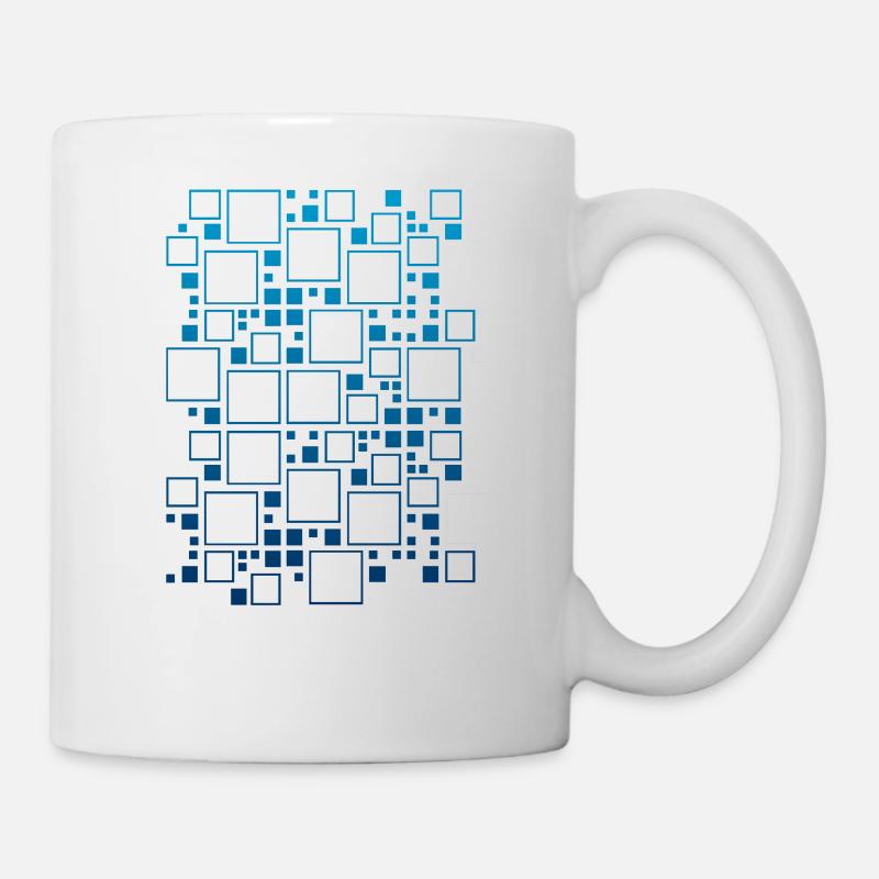 Abstrakt - Tasse - Weiß