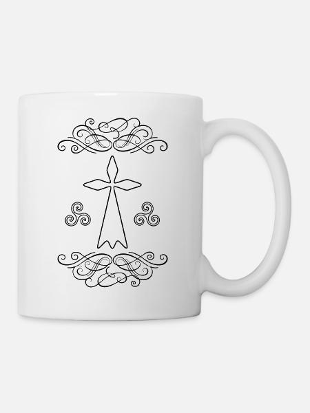 breizh hermine - Mug blanc - blanc