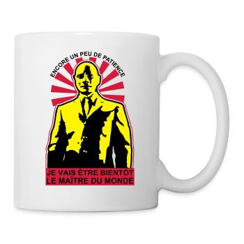 le maitre du monde - Mug blanc - blanc - Droite