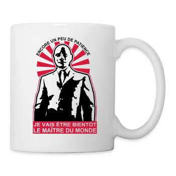 le maitre du monde - Mug blanc - blanc - Droite