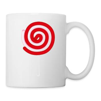 Smiley Lollipop - Mug blanc - blanc - Droite