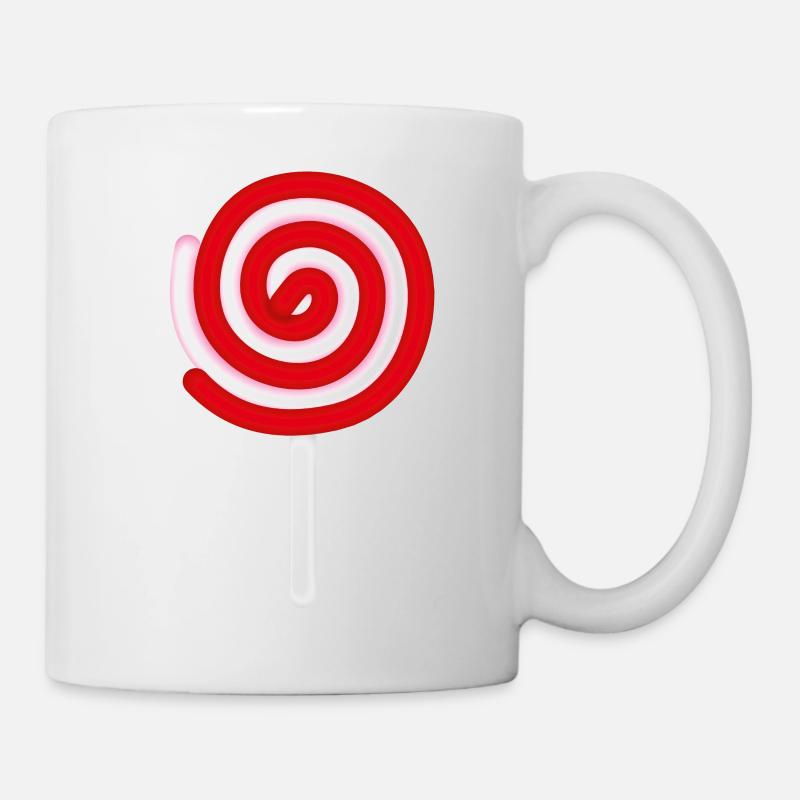 Smiley Lollipop - Tasse - Weiß