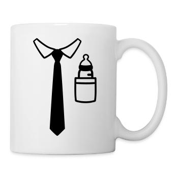 Père - Mug blanc - blanc - Droite