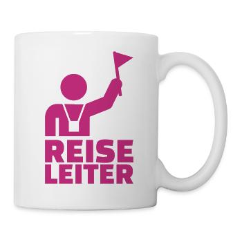 Reiseleiter - Tasse - Weiß - Rechts