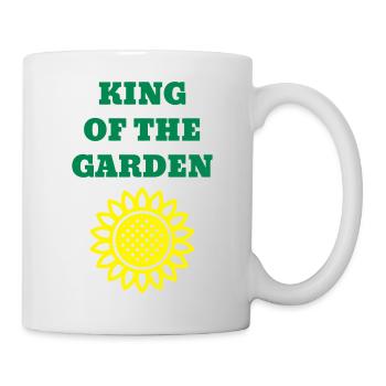 Garden - Gardener - Gardening - Green - Nature - Tasse - Weiß - Rechts