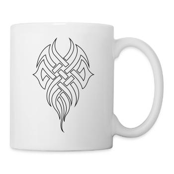 tribal_01 - Mug blanc - blanc - Droite