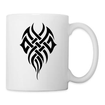 tribal - Tasse - Weiß - Rechts