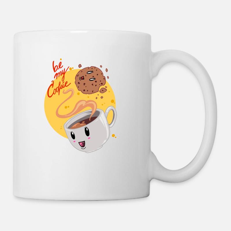 Be My Cookie - Coffee + Cooki = Love - Mug - white