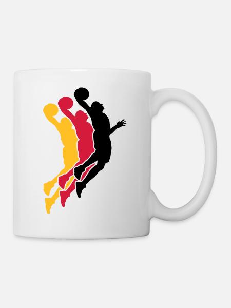 basketball - Tasse - Weiß