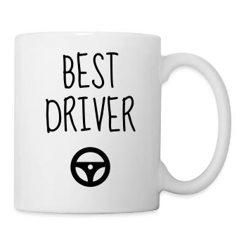 Fahrer Fahren Sport Auto Spieler - Tasse - Weiß - Rechts