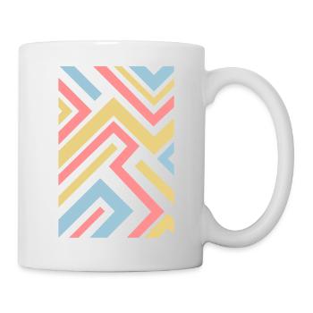 Pattern of Lines - Mug - white - Right