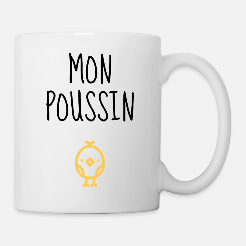 Mon Poussin - Bébé - Naissance - Amour - Famille - Mug blanc - blanc