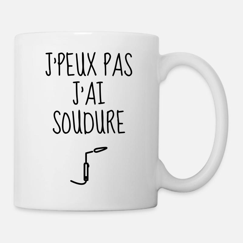 Soudage / Soudeur / Soudure / Métier / Job - Mug blanc - blanc