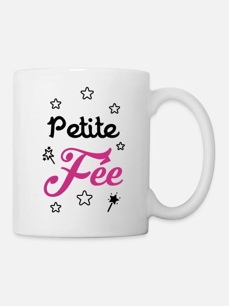fille / fée / princesse / bébé - Mug blanc - blanc