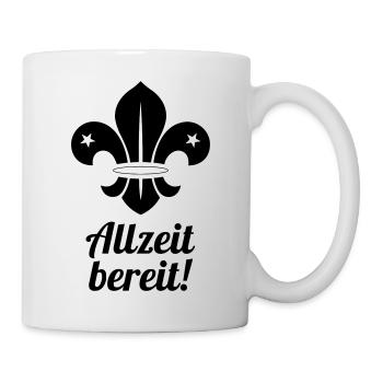 Scout / Scouting / Pfadfinder / Pfadfinderin - Tasse - Weiß - Rechts