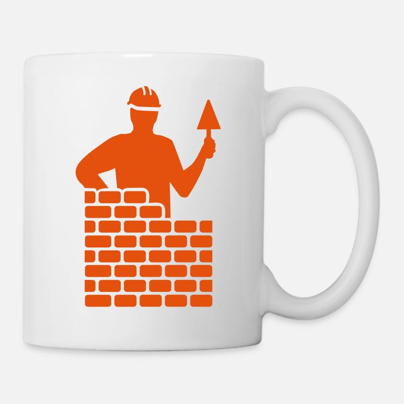 Maçon - Mug blanc - blanc