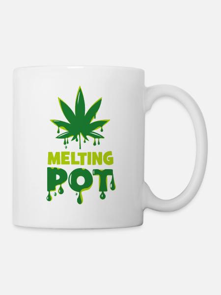 Melting Pot - Tasse - Weiß
