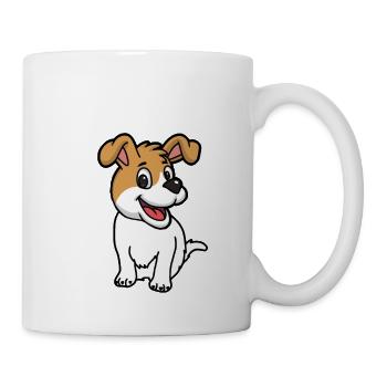 Hund Kinder Baby Haustiere Hunde Kleiner Tier - Tasse - Weiß - Rechts