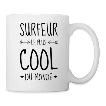 Surf / Surfing / Surfer / Surfen / Beach - Mug - white - Right