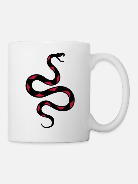 snake - Mug - white