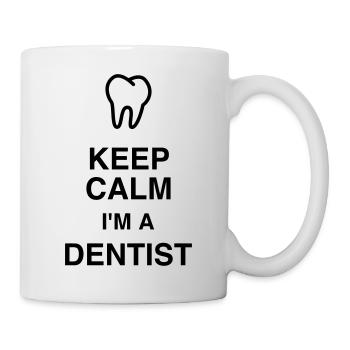 Dentist Zahnarzt Dentiste Zahnärztin Medecine - Mug - white - Right