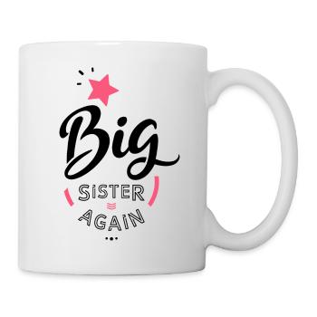 Big sister again - Mug - white - Right