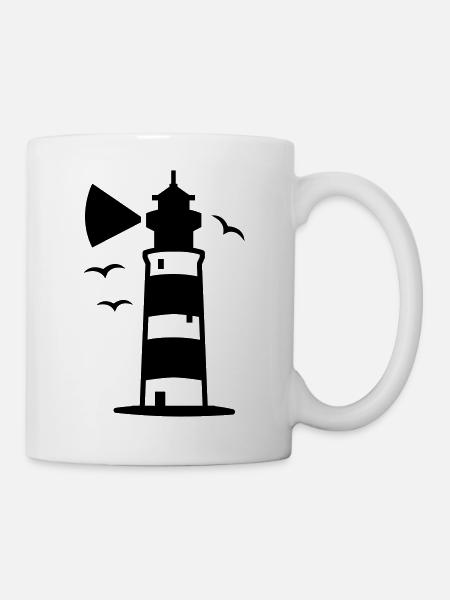 phare - Mug blanc - blanc